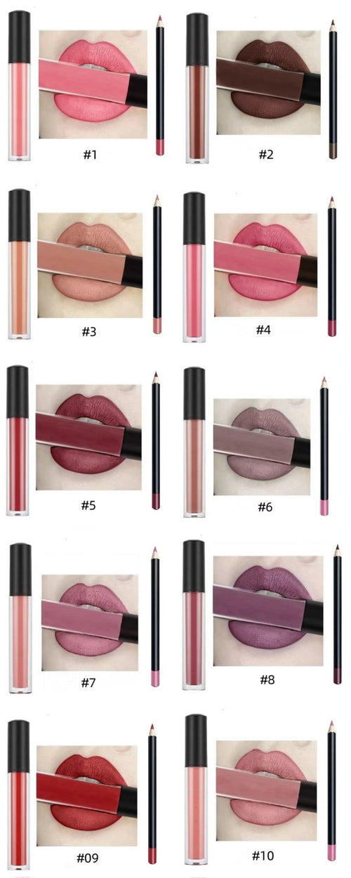 Aribee 2 in 1 Lips & Lips liner Combo