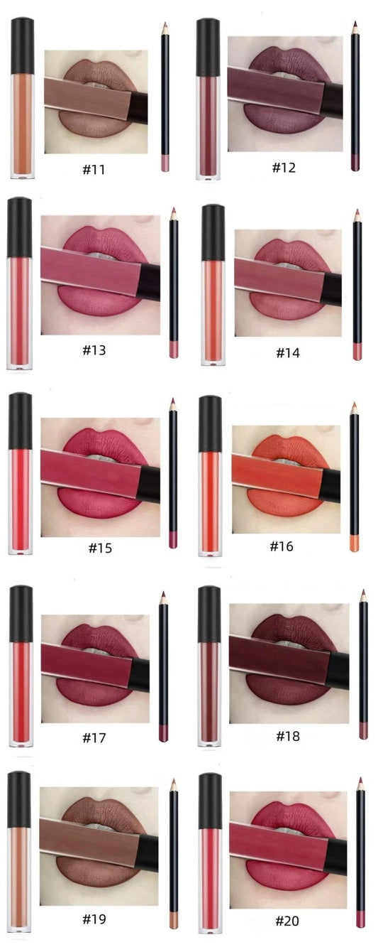 Aribee 2 in 1 Lips & Lips liner Combo