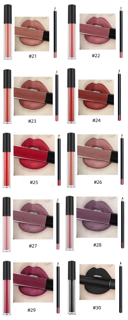 Aribee 2 in 1 Lips & Lips liner Combo